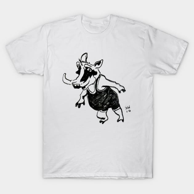 Warthog T-Shirt by CoolCharacters